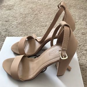 Charlotte Russe nude heels